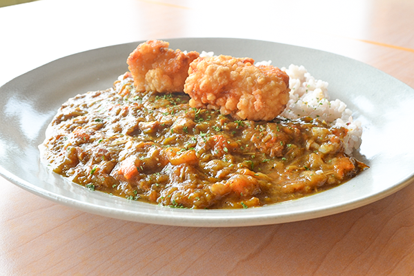竜田揚げカレー